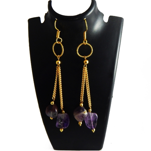 Gem Stone Fancy Earrings