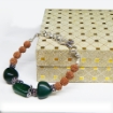 Green Aventurine & Rudraksha Beads Bracelet