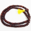 Red Sandalwood String 10mm Disc Shape Beads