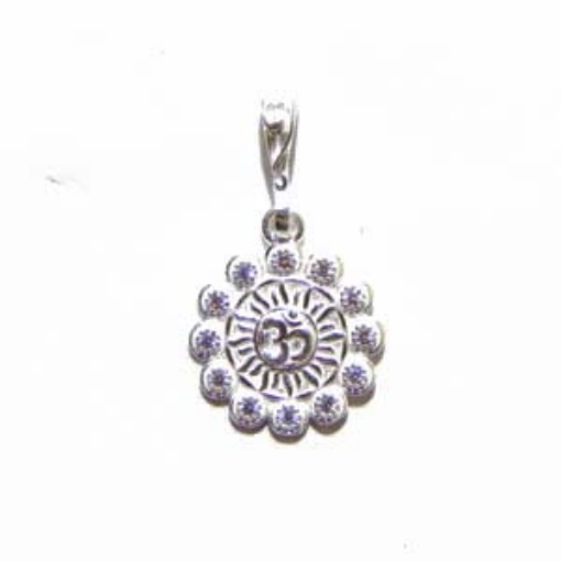 Silver Aum Pendant