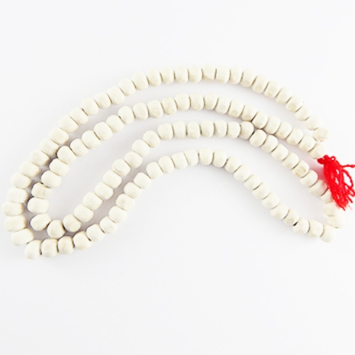 Picture of Free Shipping  7mm Plain wood mala