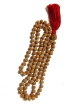 Picture of 5 Face 7mm Rudraksha Mala with 11mm Guru Rudraksha and Cotton Tassels