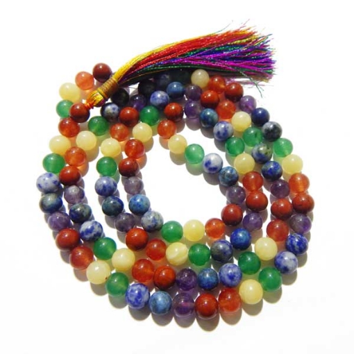 Picture of 7 Chakra Gemstone Mala