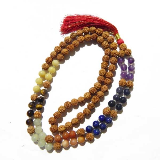 Picture of 7 Chakra Rudraksha Mala