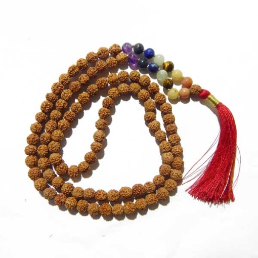 Picture of 7 Chakra Rudraksha Mala