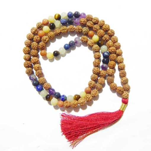 Picture of 7 Chakra Rudraksha Mala