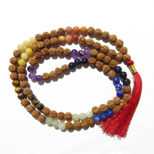 Picture of 7 Chakra Rudraksha Mala