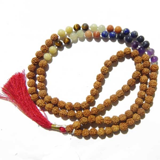 Picture of 7 Chakra Rudraksha Mala