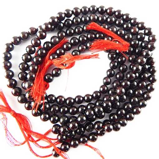 Picture of Granat Edelsteinperlen 6 mm rund