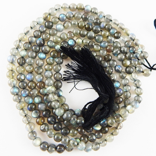 Picture of Labradorit 5mm runde Edelsteinperlen