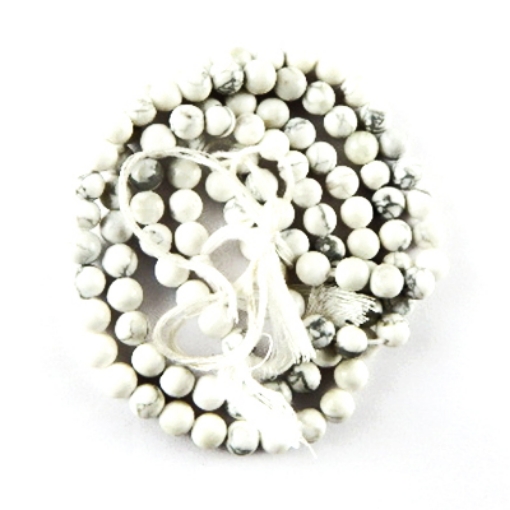 Picture of Howlith Edelsteinperlen 7mm rund