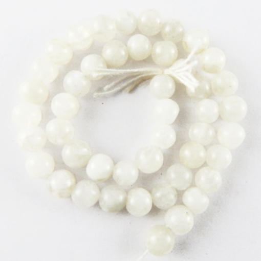 Picture of Regenbogen-Mondstein-Edelsteinperlen, 8 mm rund