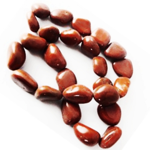 Picture of Großer Edelstein aus rotem Jaspis