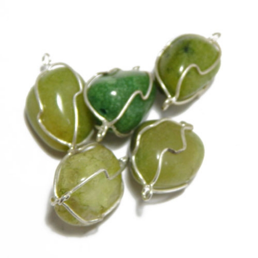 Picture of Grüner Aventurin-Licht-Trommelstein