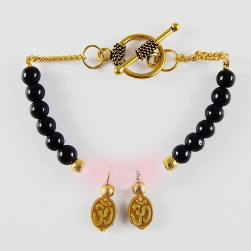 Picture of Schwarzes Achat Lapislazuli Armband