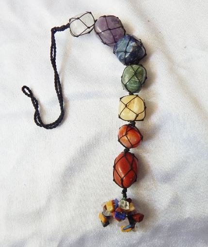 7 chakra hanging for balanced energy