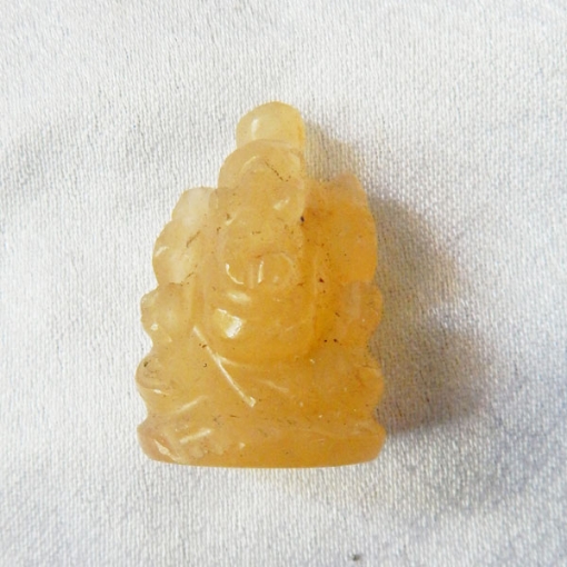 Ganesha Gemstone Idol
